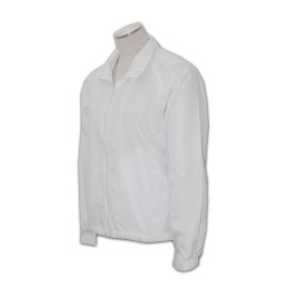 J257 white jacket custom hong kong J257 white jacket custom hong kong